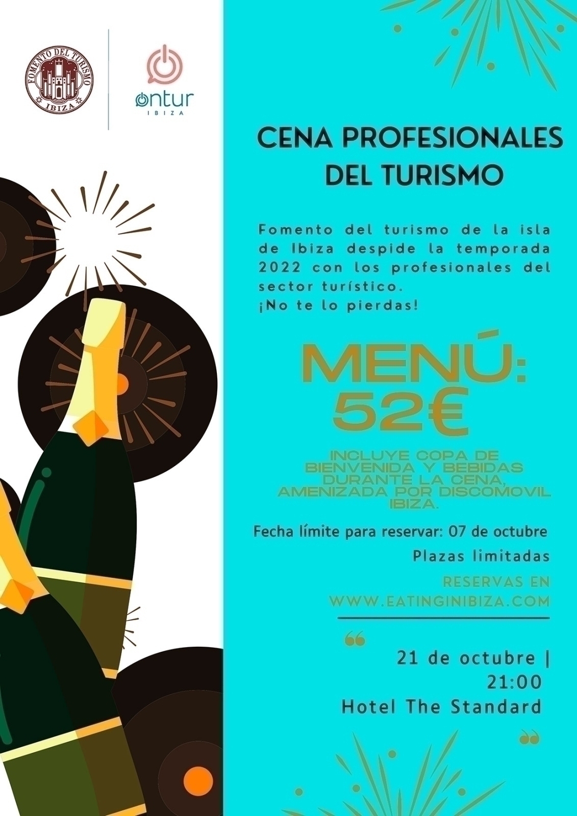 Cena profesionales del turismo